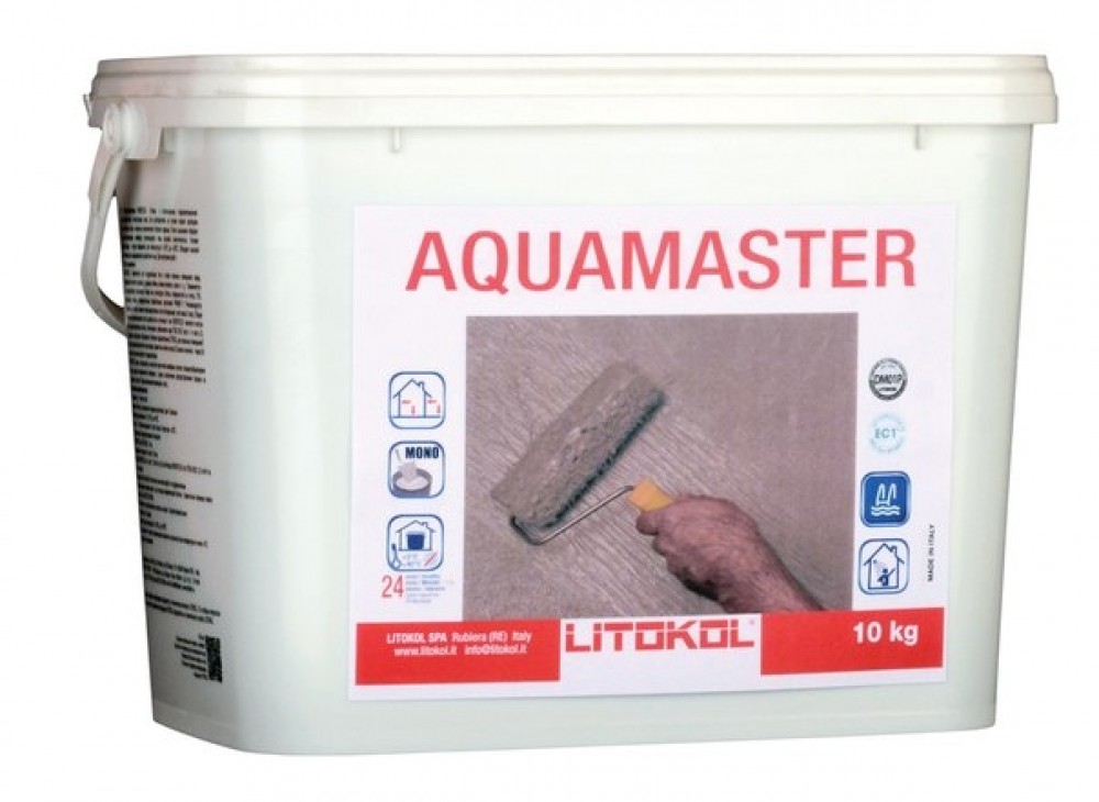 Купить Гидроизоляционный состав однокомпонентный Litokol Aquamaster 10 кг
