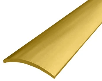 Порог алюминиевый прямой золото 30х2700 мм