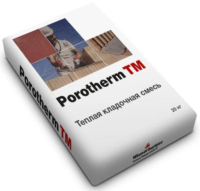 

Смесь кладочная Wienerberger Porotherm TM 20 кг