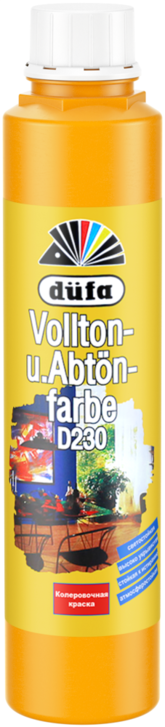 Купить Тонер Dufa Abtonfarbe D230 №131 топаз-коричневый 0.75 л