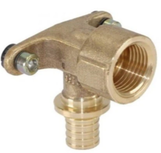 

Угольник латунный настенный Rehau MX D16-Rp 1/2″ внутренняя резьба, Золотой