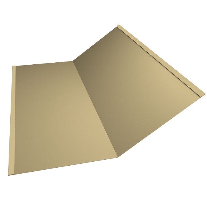 

Ендова нижняя Grand Line Pe Ral 1014 300х300 мм резка, Бежевый