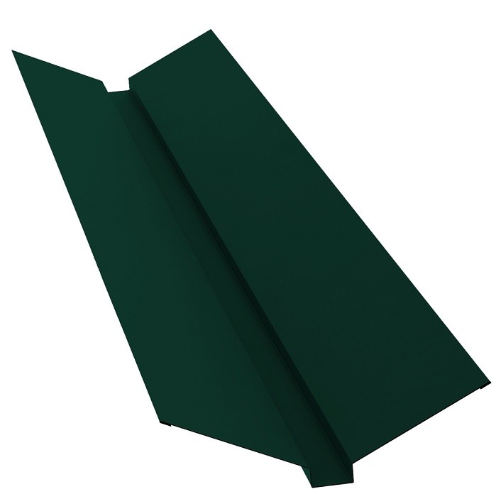 

Ендова верхняя Grand Line Velur20 Ral 6005 115х30х115 мм резка, Зеленый