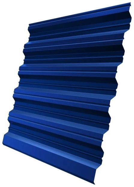 

НС35 1060 мм RAL 5005 0.5 мм, Профнастил (сигнальный синий)