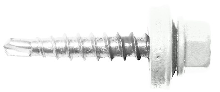 

Саморезы кровельные по металлу RAL 9003 сигнальный белый 4.8х28 мм