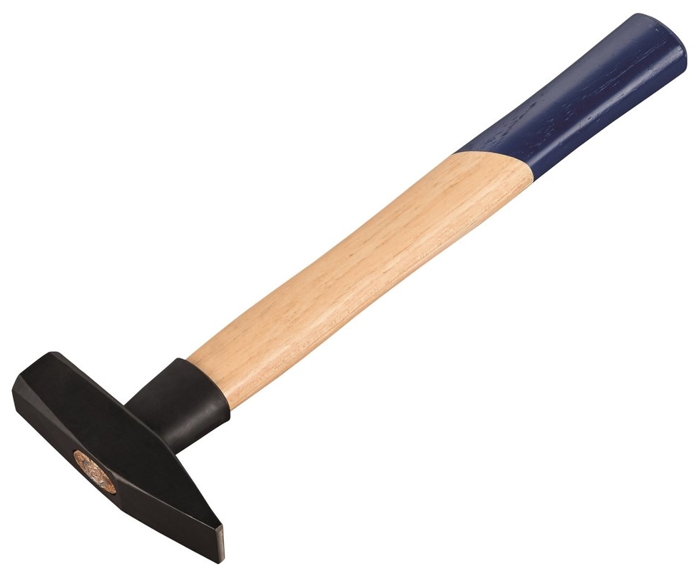 Молоток слесарный Lux-Tools с деревянной ручкой 400 г