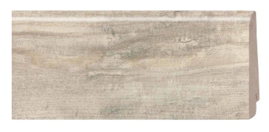 

Плинтус шпонированный Tarkett Art white canvas 2400х80х20 мм, Серо-бежевый