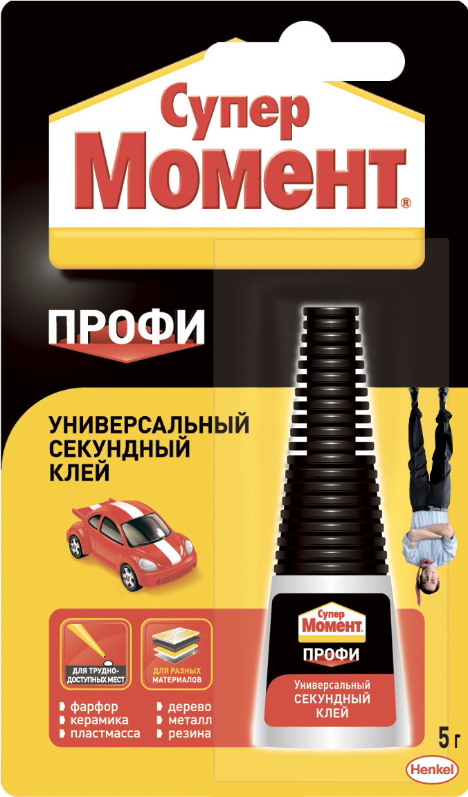 

Супер Момент Профи, 5 г, Бытовой клей