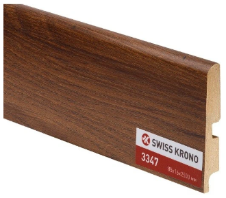 Плинтус МДФ Kronopol P85 3347 leonardo oak 2500х85х16 мм