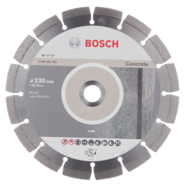 

Диск алмазный по бетону Bosch Professional 230х22.2х2.3 мм