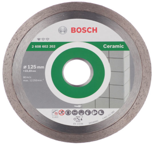 Купить Диск алмазный по керамике Bosch Professional 125х22.2х1.6 мм