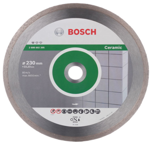 

Диск алмазный по керамике Bosch Professional 230х22.2х2.4 мм
