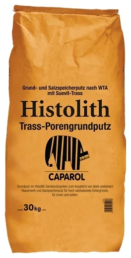 Caparol Histolith Trass Porengrundputz, 30 кг, Штукатурка минеральная