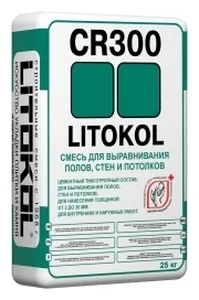 Litokol CR300, 25 кг, Штукатурка цементная
