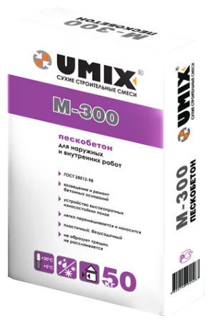 Umix М300, 50 кг, Пескобетон