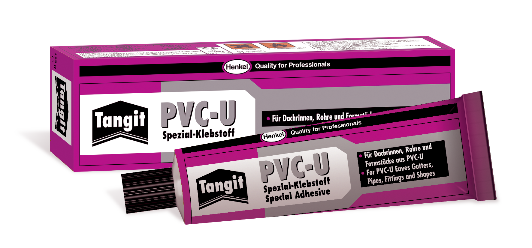 Купить Бытовой клей Tangit PVC-U для труб из ПВХ 125 г