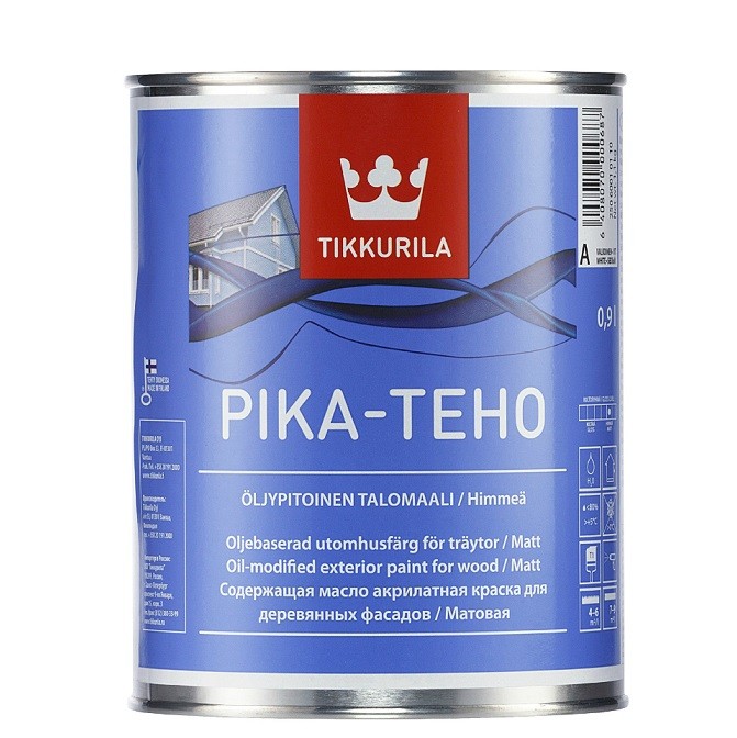 Купить Краска для домов Tikkurila Pika-Teho база C 0,9 л