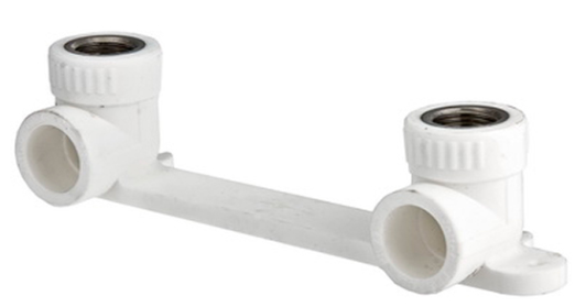 

Планка монтажная для смесителя Valtec с двумя водорозетками D20х1/2" ВР