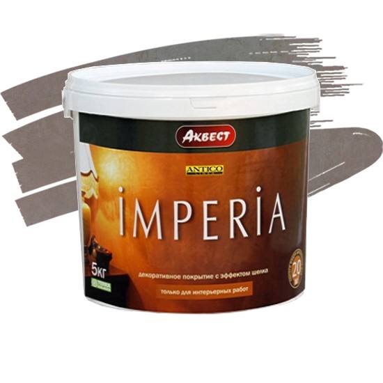 Купить Акриловое перламутровое покрытие Аквест Imperia Silver 1кг