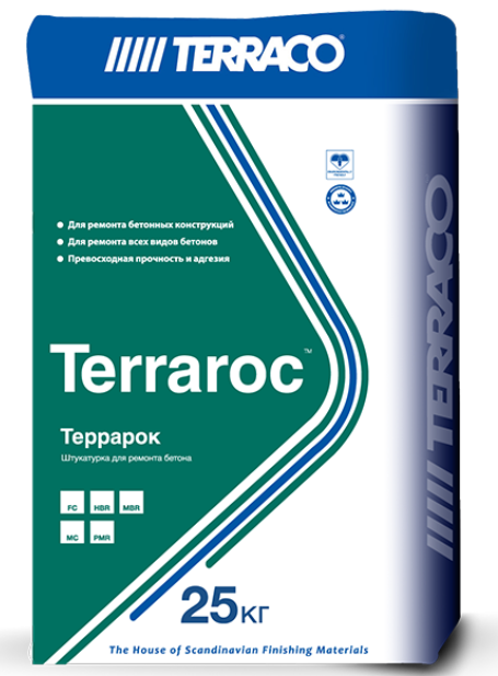 Ремонтный состав Terraco Terraroc MC 25 кг