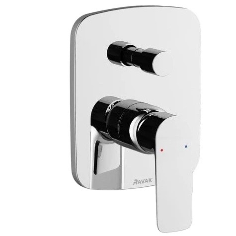 

Смеситель для ванны и душа Ravak Classic-CL 061.00 встроенный с переключателем