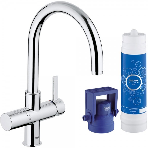 

Смеситель для кухни Grohe Blue Pure 33249001, Хром