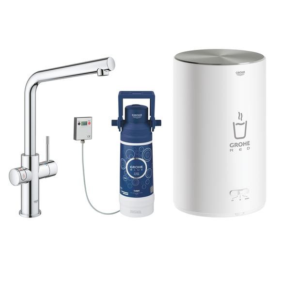 Купить Смеситель для кухни Grohe Red Duo New 30327001 с водонагревателем