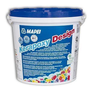 

Затирка эпоксидная Mapei Kerapoxy Design 738 графит 3 кг, Серый