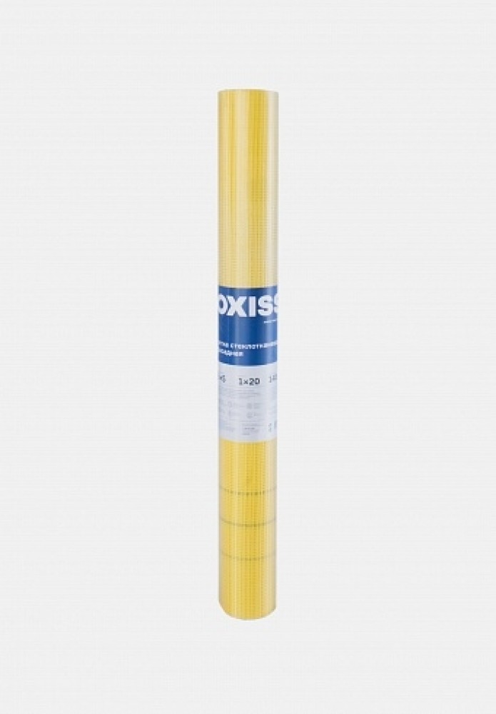 

Сетка фасадная Oxiss 145 г/м2 с ячейкой 5х5 мм рулон 1х20 м