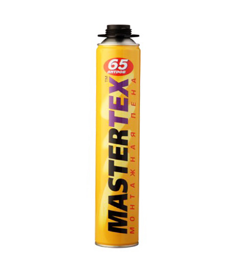 

MasterTeks 65, 750 мл, Пена монтажная профессиональная зимняя
