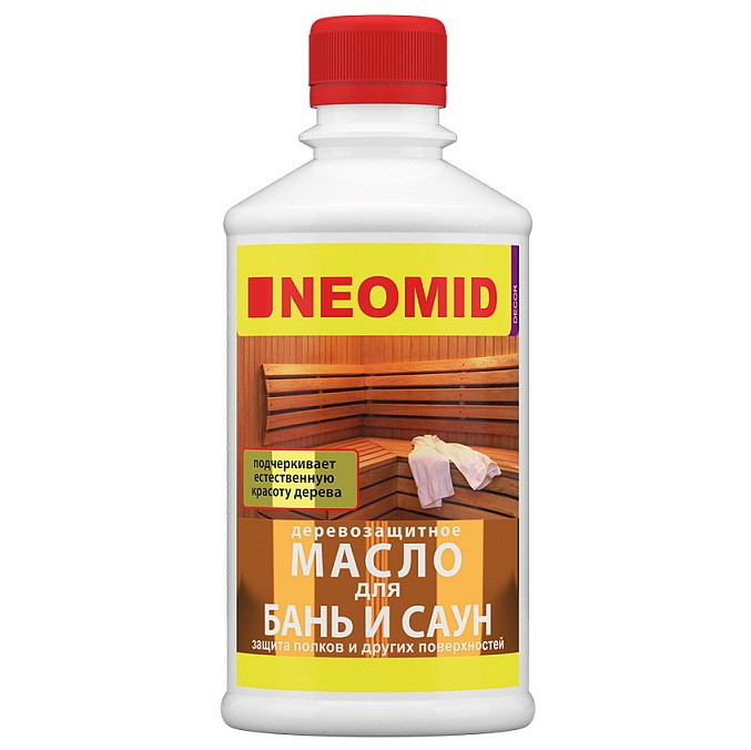 Масло деревозащитное Neomid бесцветный 0.25 л