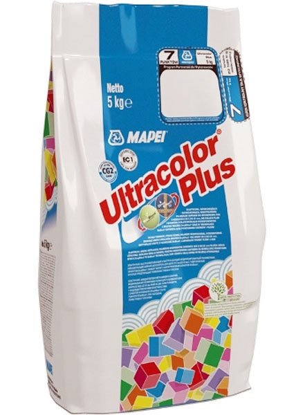 

Mapei Ultracolor Plus 172, 5 кг, Затирка, Светло-голубой