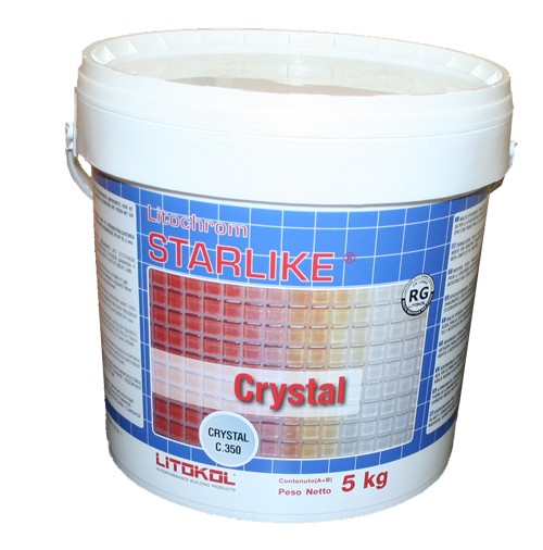 

Litokol Starlike C.350 Crystal, 5 кг, Затирка эпоксидная для узких швов, Бесцветный