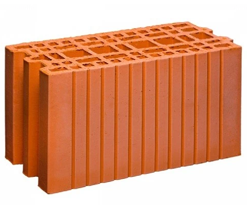 Купить Блок керамический ГКЗ Гжель 9.0 NF оранжевый 400х200х219 мм