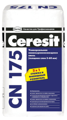 Ceresit CN 175 20 кг, ровнитель для пола самовыравнивающийся