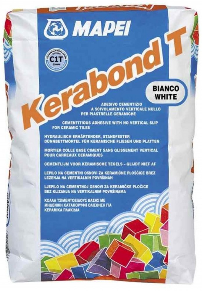 

Mapei Kerabond T White, 25 кг, Клей для плитки