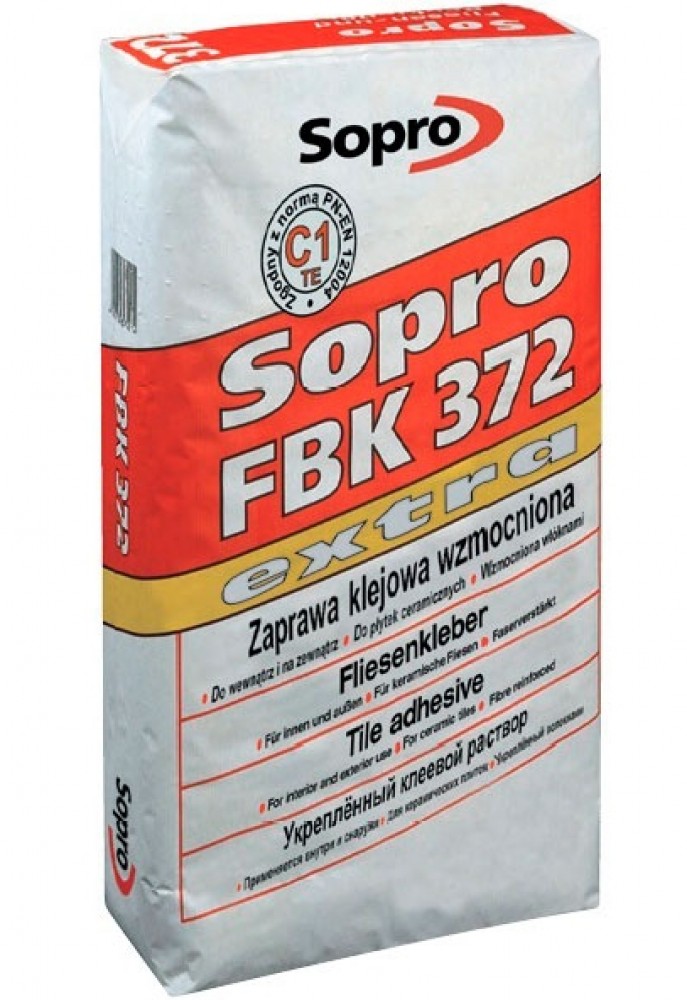 

Sopro FBK 372 Extra, 25 кг, Клей для плитки