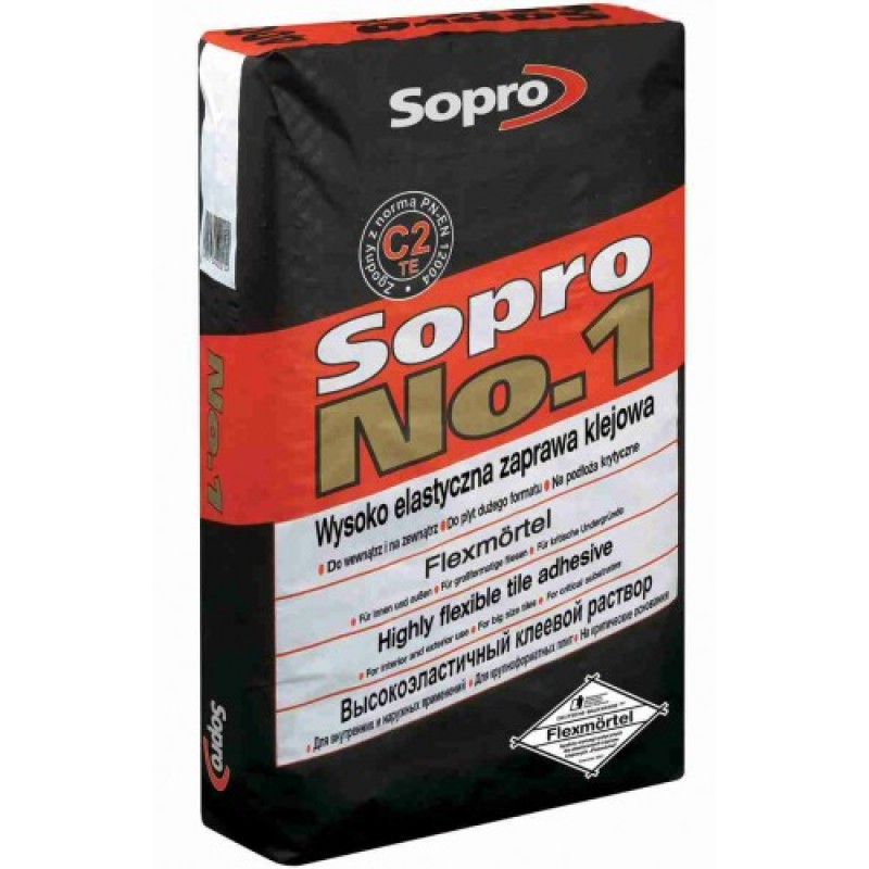 

Sopro №1/400, 25 кг, Клей для плитки