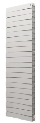 

Радиатор биметаллический Royal Thermo PianoForte Tower Bianco Traffico 22 секции, Белый