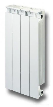 

Радиатор биметаллический Global Style 500/80 4 секции, Белый