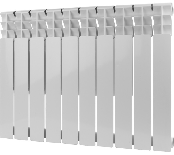 

Радиатор биметаллический Rommer Optima BM 500, 10 секций, Белый