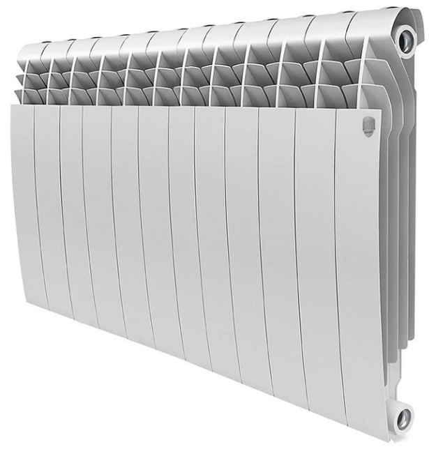 

Радиатор биметаллический Royal Thermo Biliner 500 Bianco Traffico 12 секций, Белый