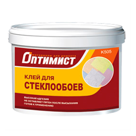 

Оптимист 10 кг, Обойный клей готовый для стеклообоев,