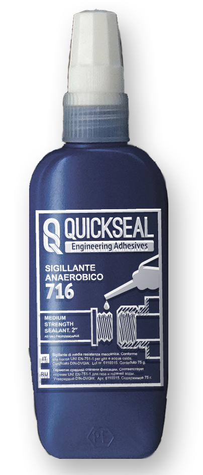 Купить Анаэробный герметик Quick Seal синий 50 г