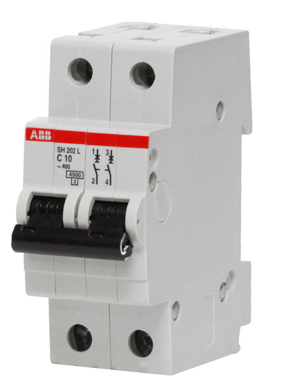 

2P ABB SH202L, 63А, C, Выключатель автоматический
