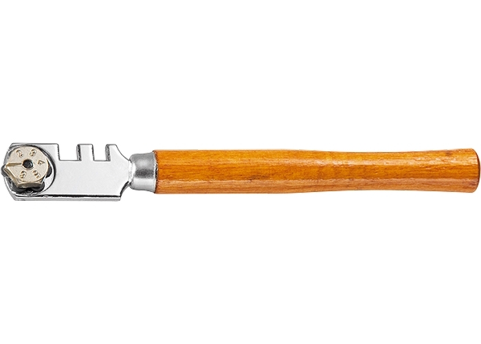 Купить Стеклорез с деревянной ручкой 6 роликов