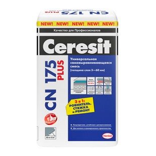 Ceresit CN 175 Plus 20 кг, ровнитель для пола самовыравнивающийся