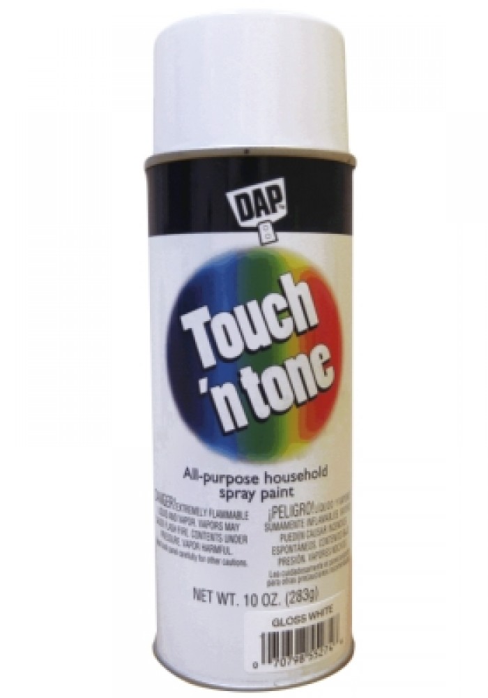 Dap Touch'n Tone 283 мл, Эмаль аэрозольная универсальная (белая)