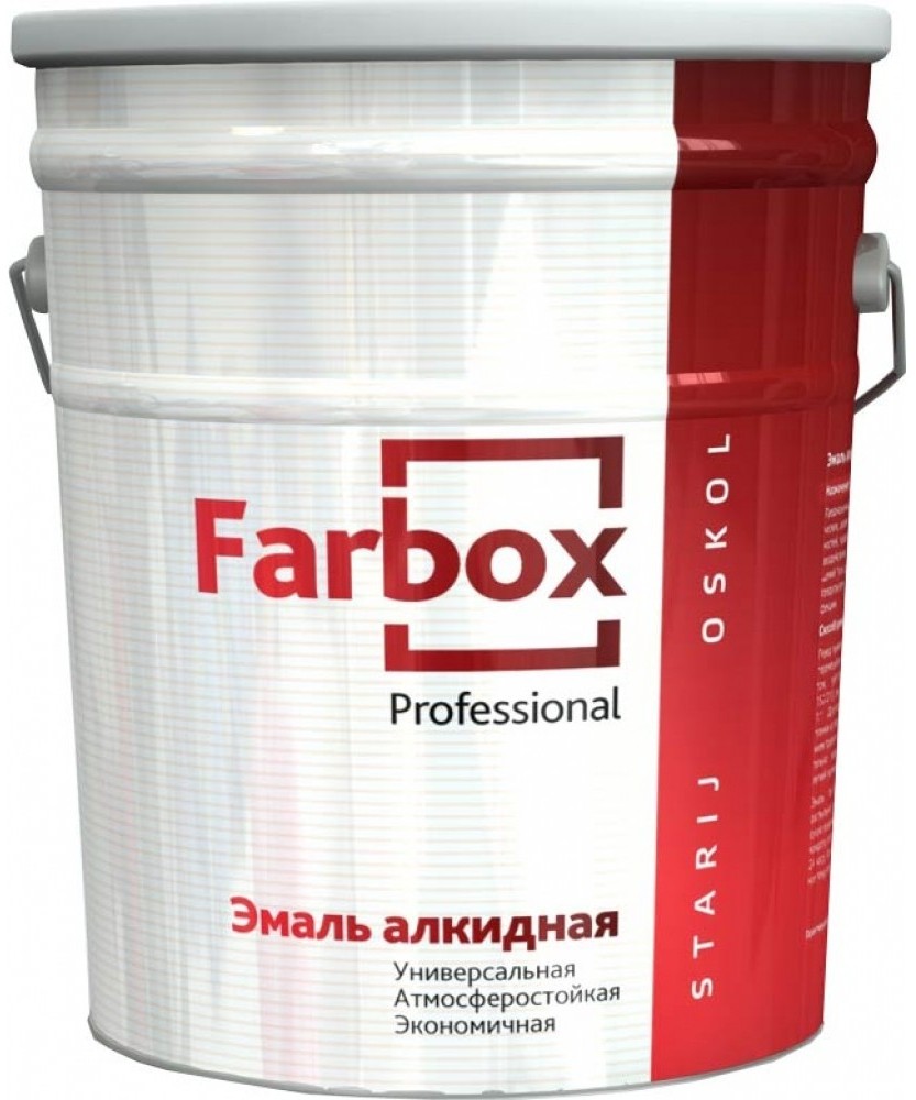 

Farbox ПФ-115 20 кг, Эмаль алкидная универсальная (зеленая), Зеленый