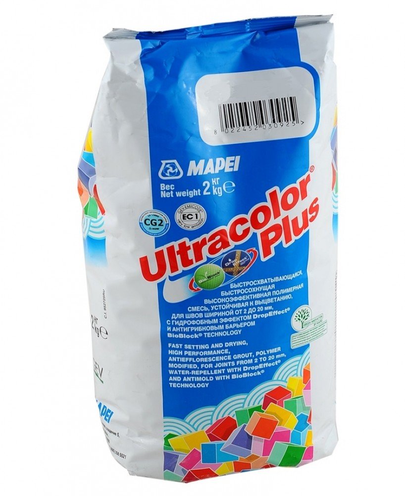 

Mapei Ultracolor Plus 161, 2 кг, Затирка, Лилово-розовый